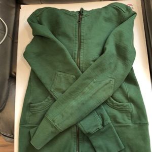 American Giant med hooded sweatshirt